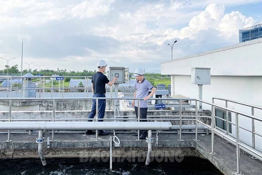 Khoảng 100 doanh nghiệp trong khu công nghiệp ở Hải Dương xây dựng trạm xử lý nước thải riêng